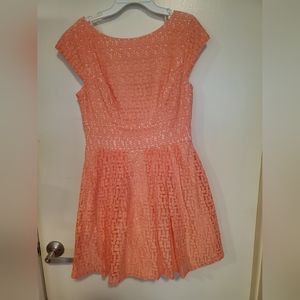 Windsor Peach Spring Dress